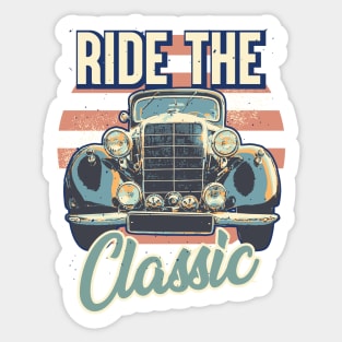 Classic car Sticker